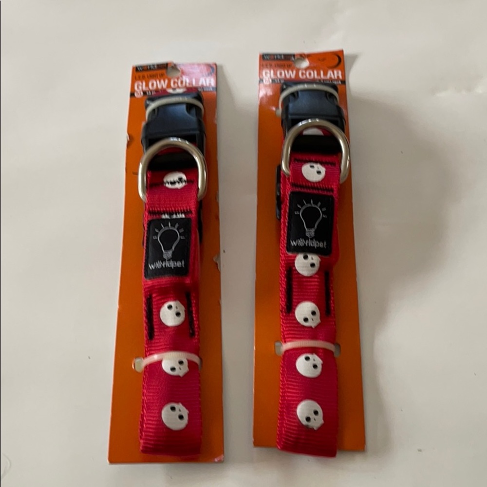 Led light up glow collar